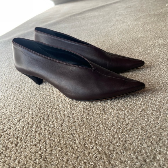 Celine Aubergine low pump - Picture 3 of 7